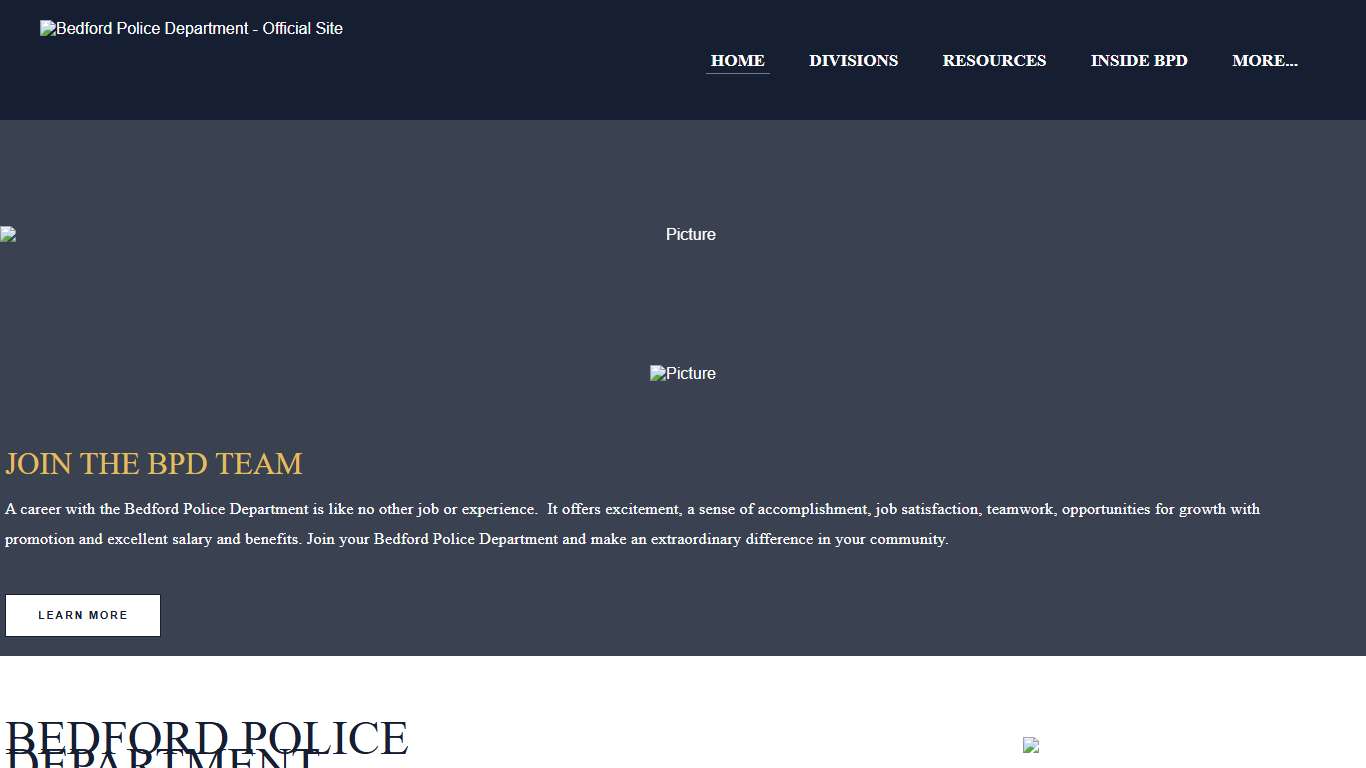 Bedford Police Department - Official Site - Home